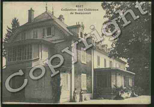 Ville de BEAUCOURT Carte postale ancienne